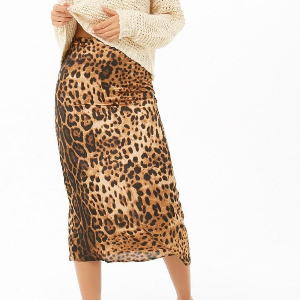 Cheetah Maxi Skirt